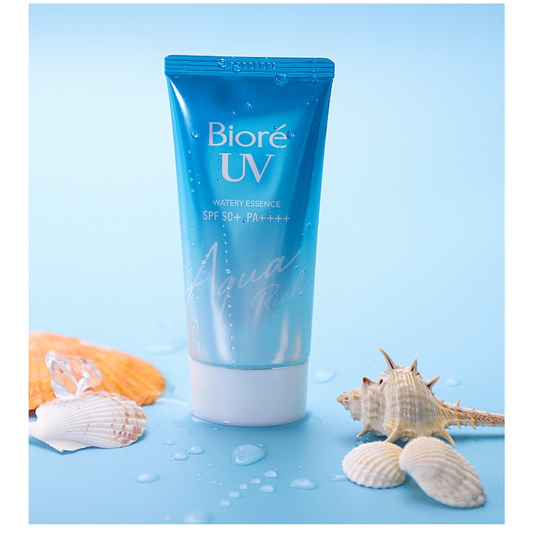 Essence Chống Nắng Màng Nước Dưỡng Ẩm Biore UV Aqua Rich Watery Essence SPF50+/PA++++
