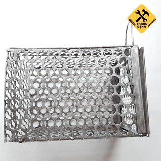 Bẫy chuột lồng sắt vuông loại 22cm