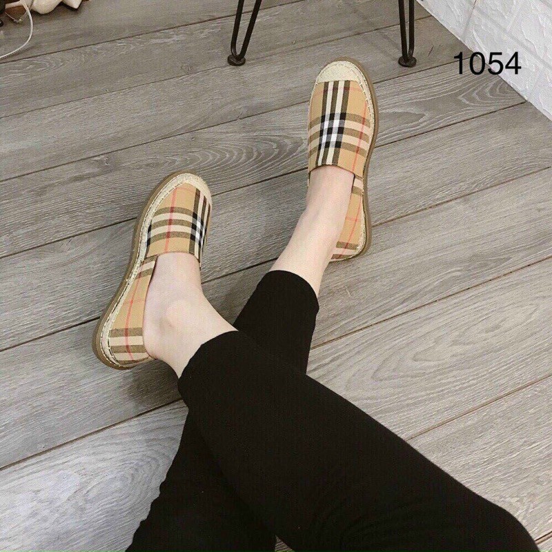 Giày slipon brr viền cói đế kếp mã 1054