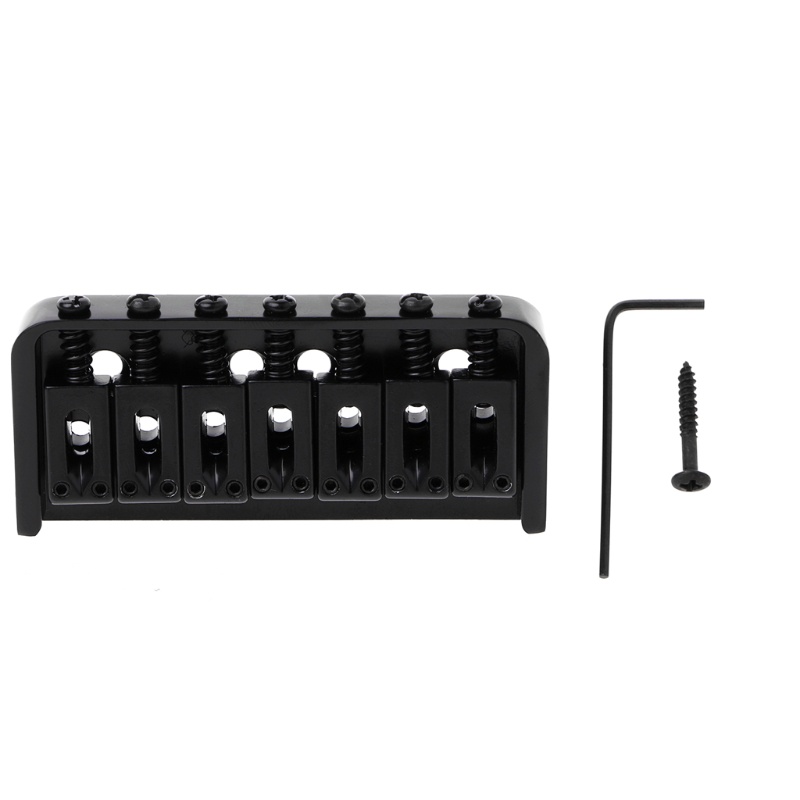 Cầu Đàn 7 Dây Cố Định Thay Thế Kèm Cờ Lê Vặn Đai Ốc Dành Cho Đàn Guitar Điện