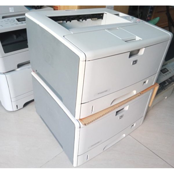 Bán máy in A3 hp 5200N cũ | Máy in A3 cũ HP Laserjet 5200N đã qua sử dụng (in bản vẽ A3) - in qua mạng, BH: 6 tháng