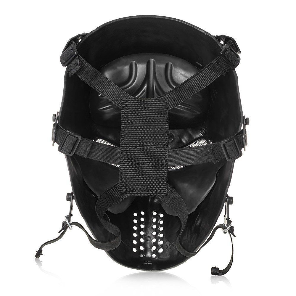 CS Game Skull Skeleton Full Face Mask Tactical Paintball Airsoft Protect Mask