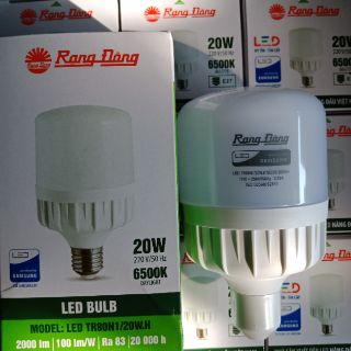 Đèn Led buld trụ 50w - 20w Rạng Đông
