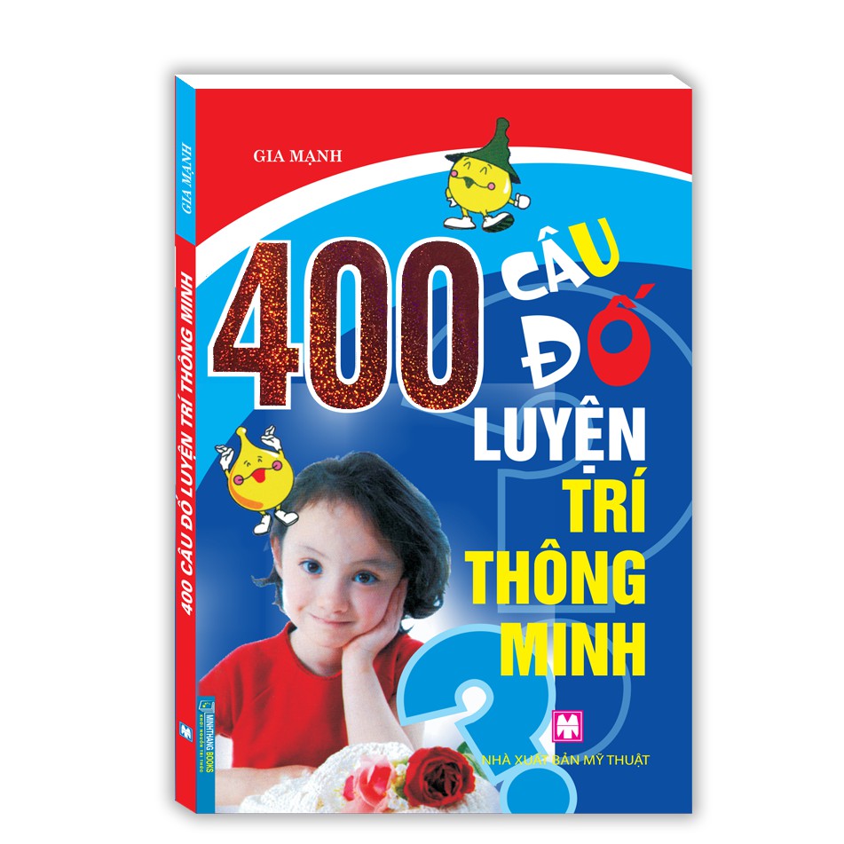 Sách - 400 câu đố luyện trí thông minh(tái bản)