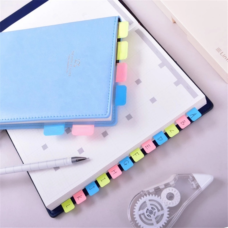 Set 30/60/120 Tờ Giấy Dán Ghi Chú Phân Loại Đồ Dùng Văn Phòng/Trường Học Tiện Dụng