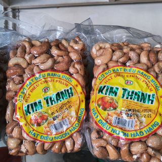 HẠT ĐIỀU CỘI (TÁCH VỎ) rang muối hạt to hàng xuất khẩu Kim Thanh 500gam-date mới