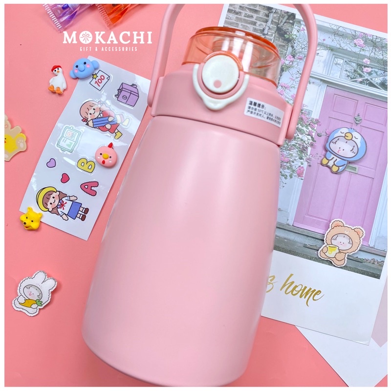 Bình giữ nhiệt Pink 1100ml