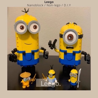 Leego bộ lego lắp ráp minions có đèn led l007