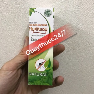(RẺ NHẤT THỊ TRƯỜNG)BÌNH XỊT MUỖI THẢO DƯỢC PLY@WAY (60ml-100ml)