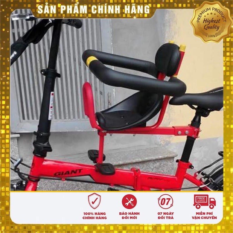 Ghế ngồi xe đạp lắp trước cho các loại xe đạp thường, điện, ghế xe đạp cho bé từ 10kg đến 18kg