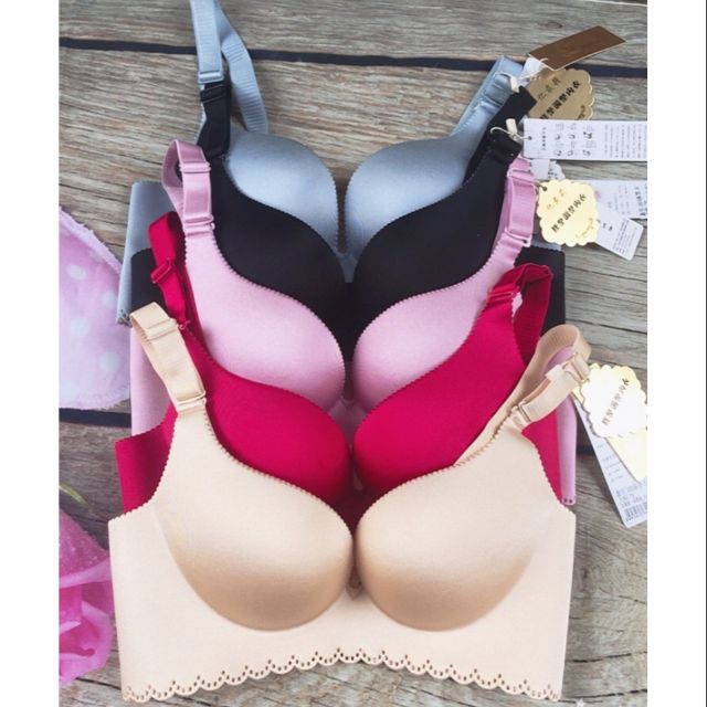 Áo lót cao su thông hơi không gọng đệm kép mẫu hot sz 38 (da)
