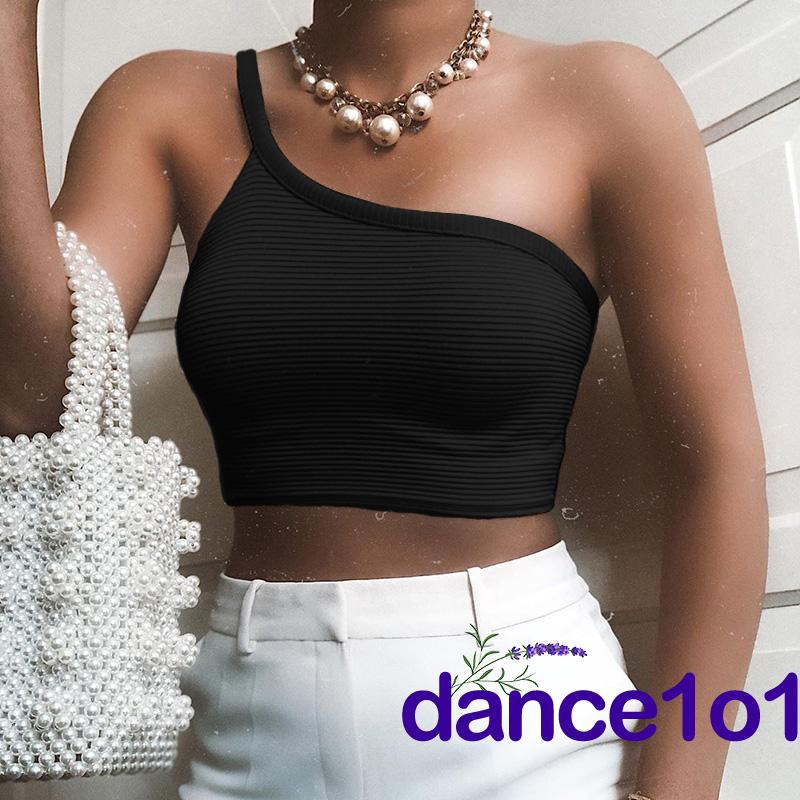 Áo thun lệch vai thời trang mùa hè quyến rũ cho nữ