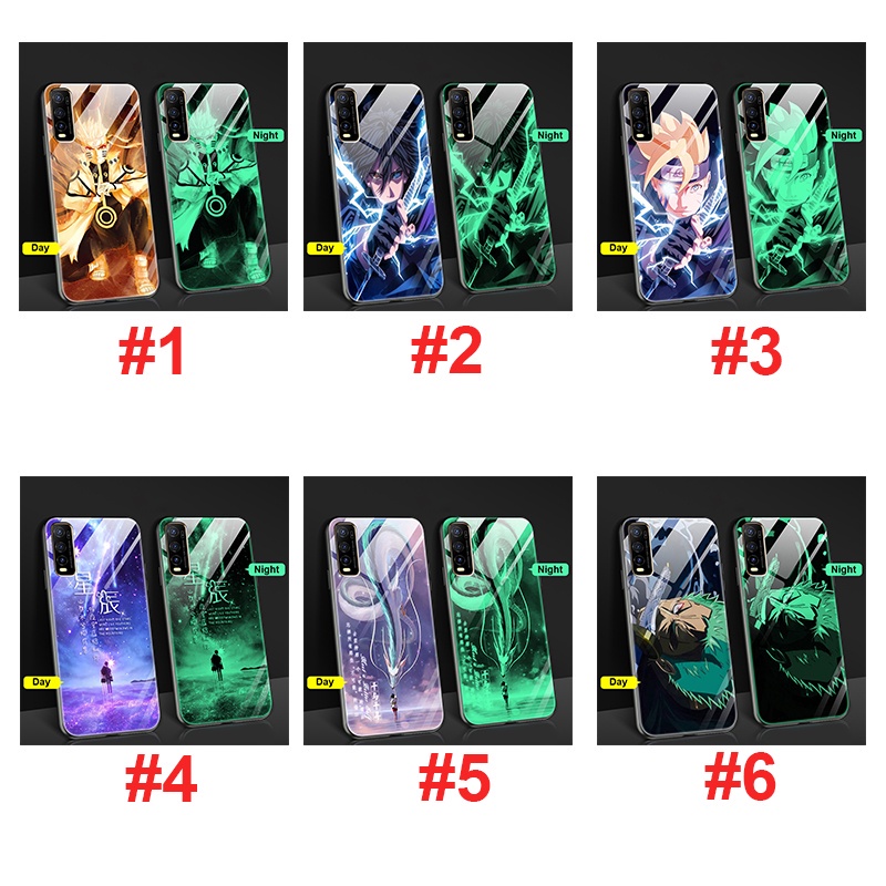 Ốp điện thoại TPU in hình anime Spirited Away dạ quang cho Vivo Y20 2021 Y20 Y20s Y20s G Y12s 2021 Y12A