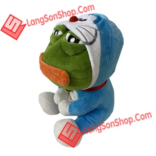 Ếch xanh pepe lai Doremon - Frog Pepe