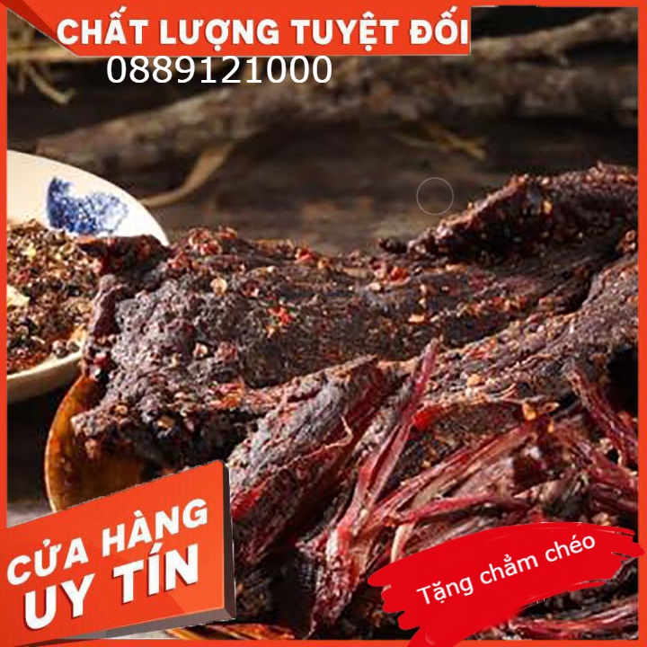 Thịt lợn gác bếp Tây Bắc,Tặng chẳm chéo, Thịt heo sấy,500gr | BigBuy360 - bigbuy360.vn