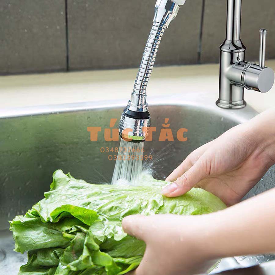 đầu vòi rửa bát tăng áp inox cho bồn rửa- Chợ Túc Tắc - bán cả thế giới