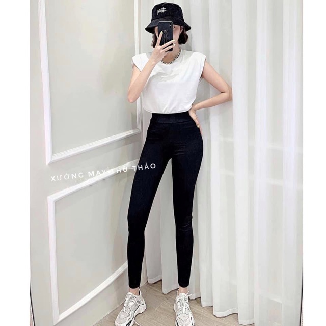 HÓT 2020  Quần Legging Hộp Míc Ky  Siêu Có Dãn