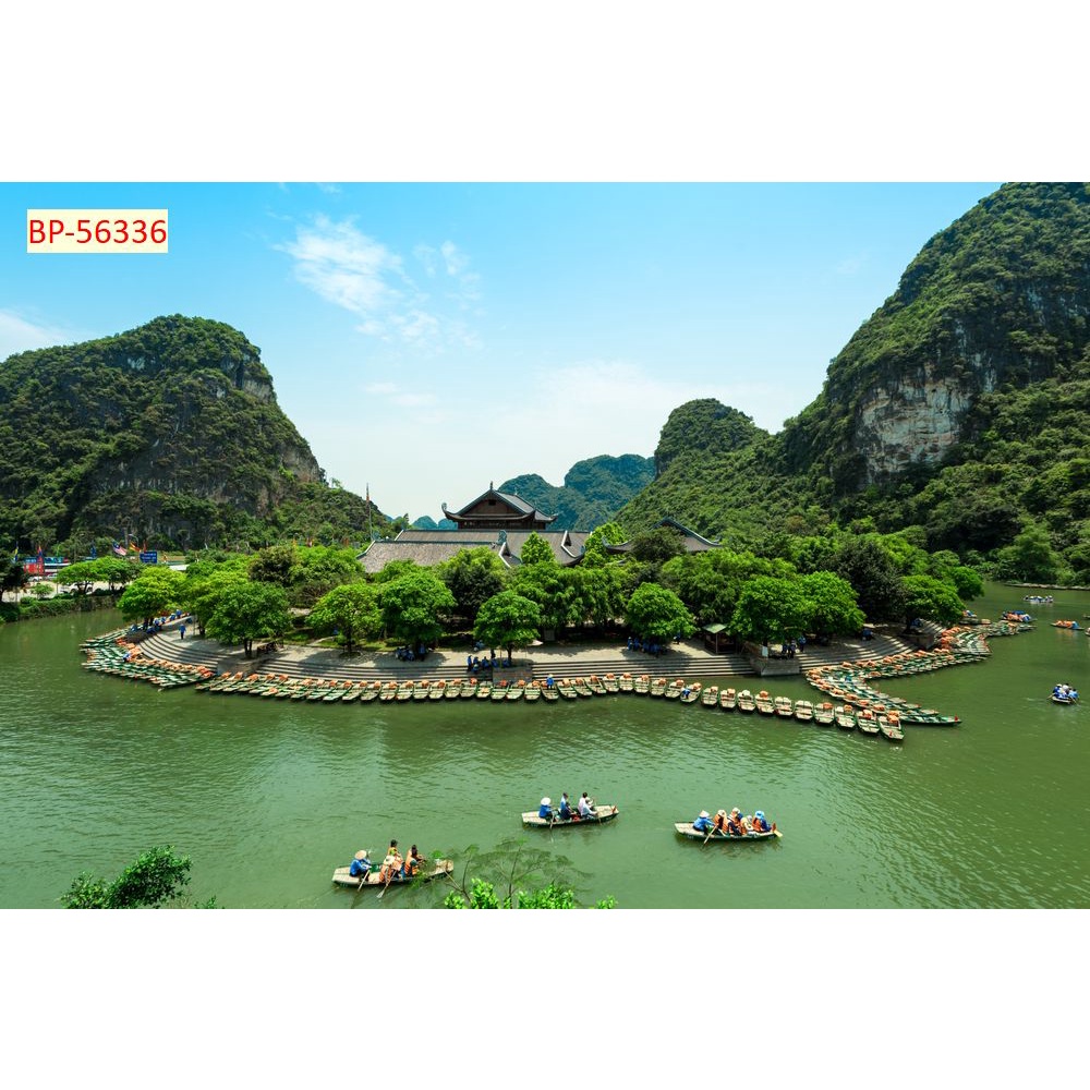 Tranh dán tường Việt Nam 3D Màu sắc tươi sáng, độ sắc nét cao, độ bền màu từ 10 năm trở lên.