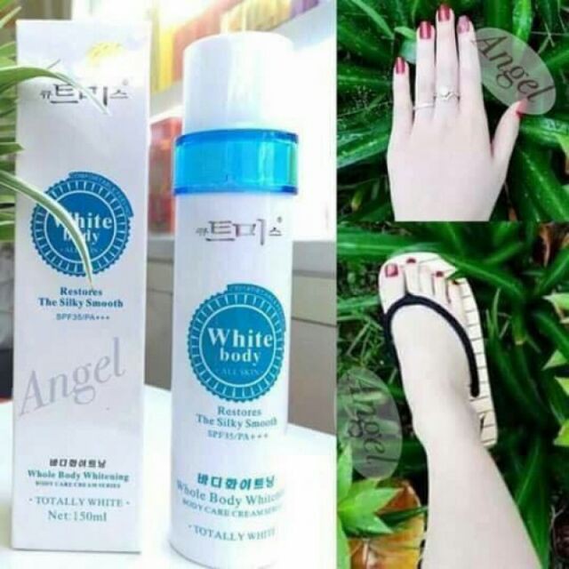 White body kích trắng sáng da tự nhiên