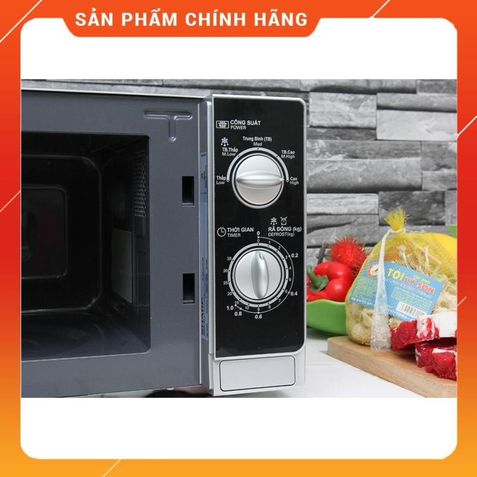 [Hỏa tốc 1 giờ] [HÀNG CHÍNH HÃNG] Lò vi sóng Sharp R-203VN-M 20 lít