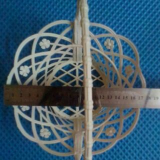 Giỏ cắm hoa tròn 17cm