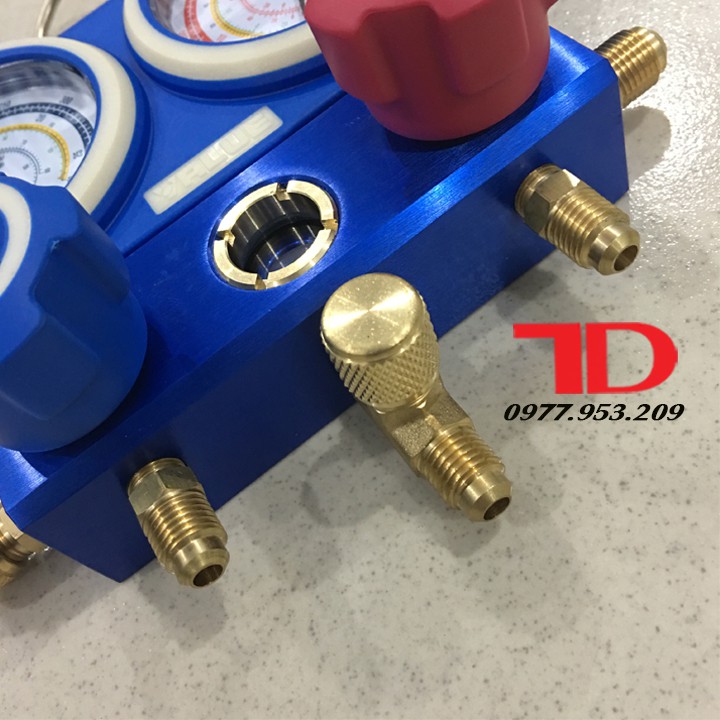 ĐỒNG HỒ GAS ĐÔI KHÔNG DÂY VALUE R410 - Bảo hành 12 tháng