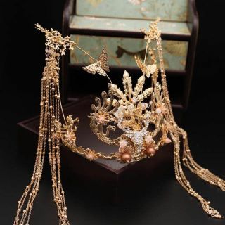Cài tóc cô dâu ( phụ kiện cổ trang)