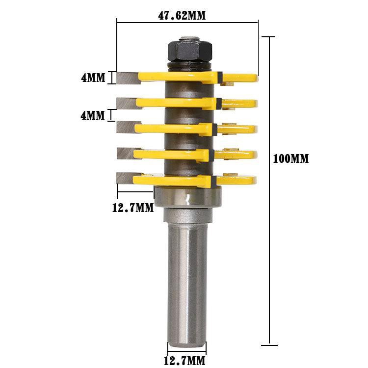 Mũi phay gỗ ghép cạnh gỗ cốt 12.7mm - P_VA120021