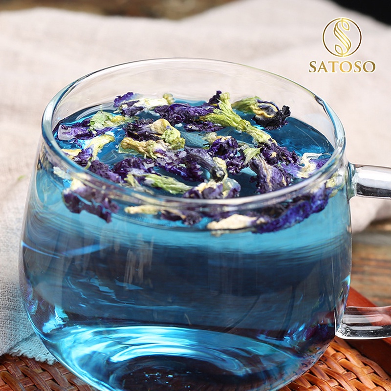 Trà hoa đậu biếc giải nhiệt mùa hè SATOSO 100g SA12