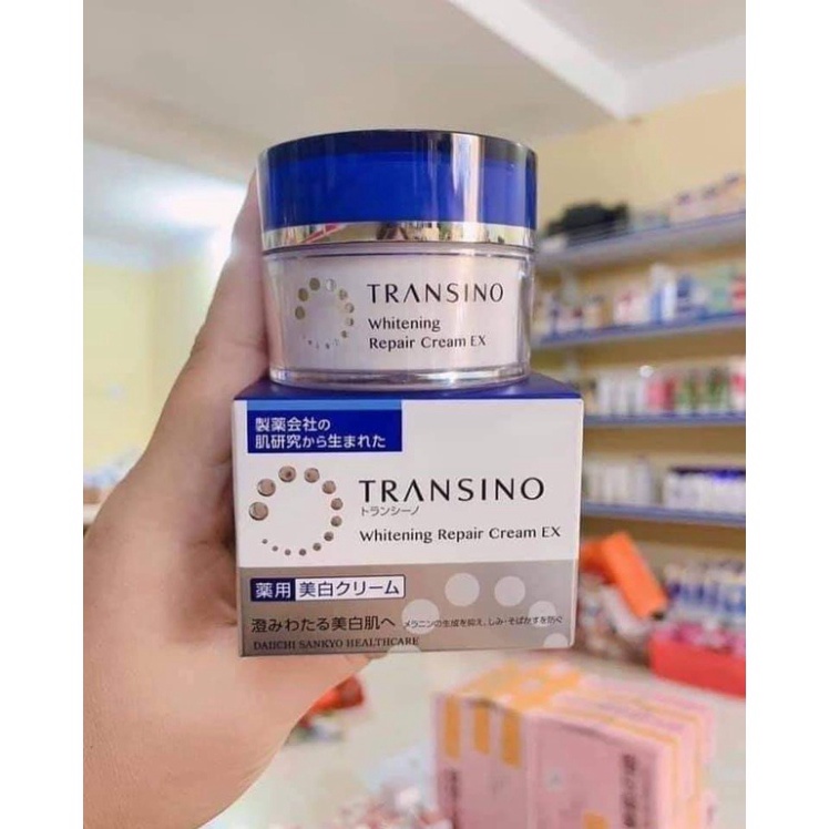 Kem Dưỡng Trắng Da, Mờ Thâm Nám Ban Đêm Transino Whitening Repair Cream EX 35g