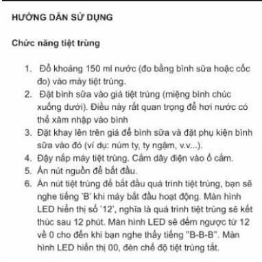 Máy Tiệt Trùng Sấy Khô Điện Tử 9 bình Cao Cấp Fatz Baby FB4909SL