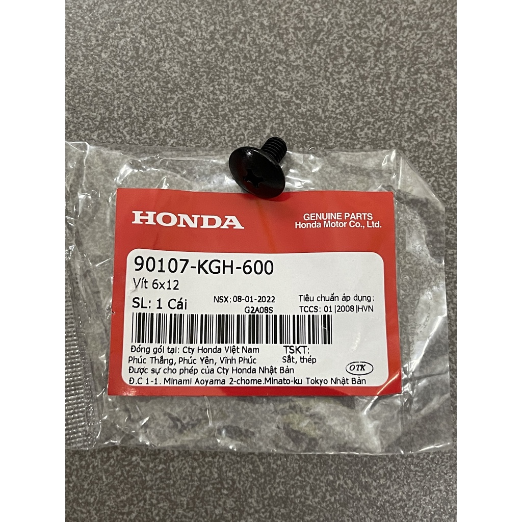 Ốc bửng xe s 110 rsx 110 blade 110 an pha 110 future neo future x chính hãng 90107KGH600