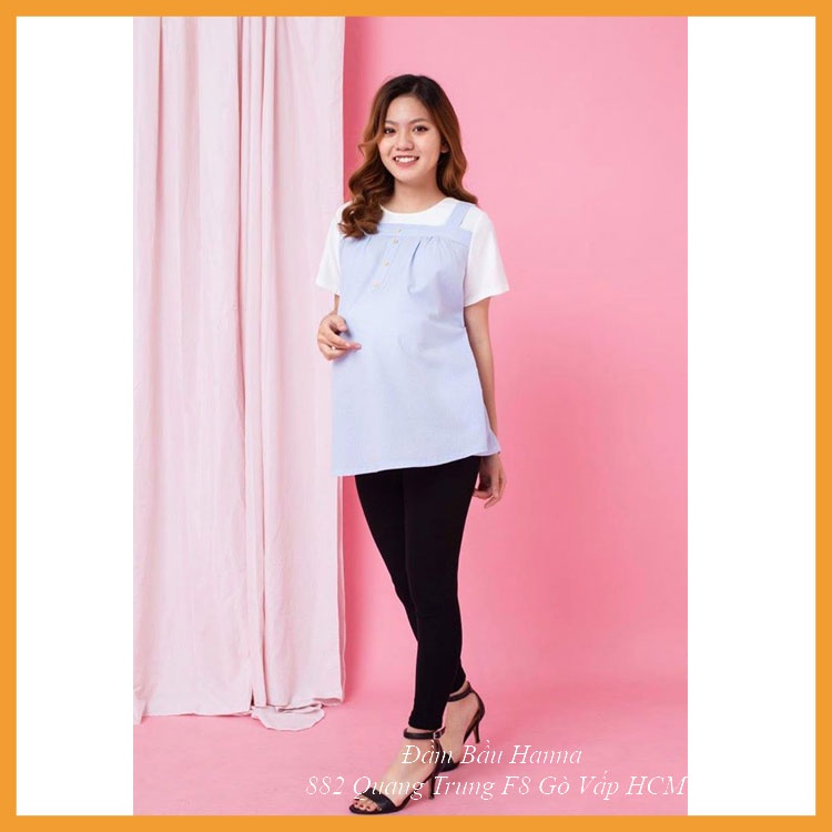 [45-80kg] ÁO BẦU CÔNG SỞ GIẢ YẾM CÓ SIZE, VẢI MÁT MỀM KHÔNG NHĂN HÚT MỒ HÔI TỐT PHÙ HỢP ĐI CHƠI ĐI LÀM