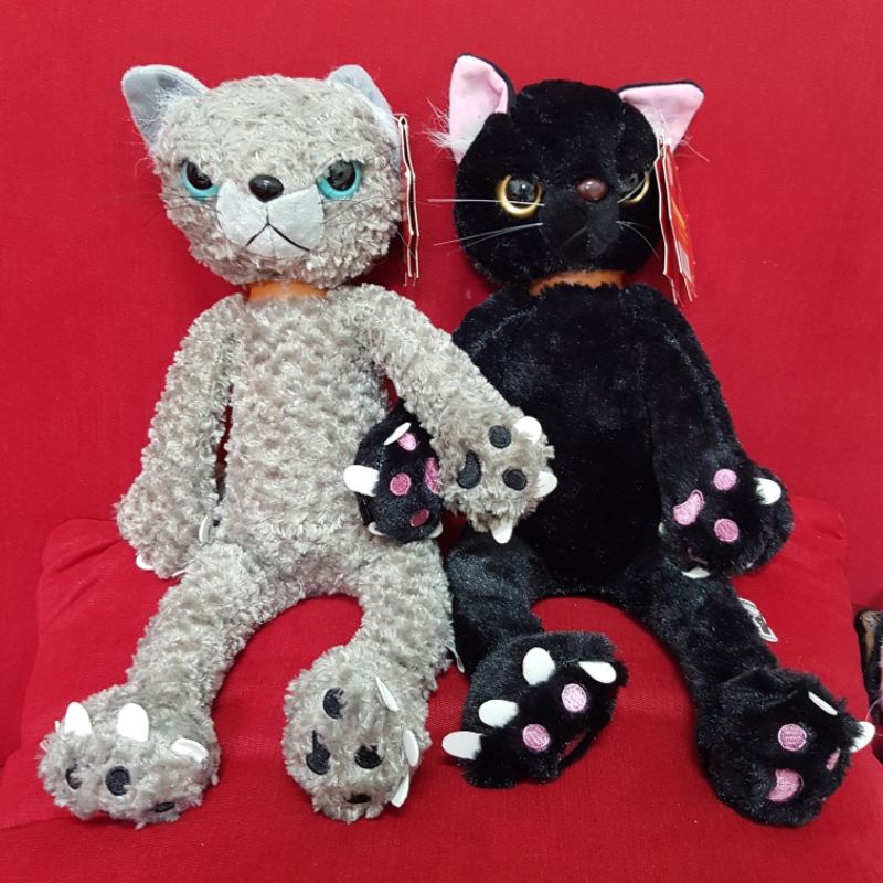 Gấu Bông Mèo Đen Gắt Gỏng Loại Lớn, Búp Bê Thú Nhồi Bông Soratch Quà Sinh Nhật 40cm 60cm MIRA-GB28019