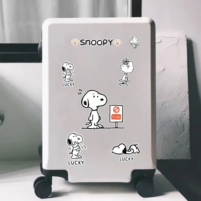 Hoạt Hình Nhãn Dán Trang Trí Đa Năng Hình Chú Chó snoopy Dễ Thương