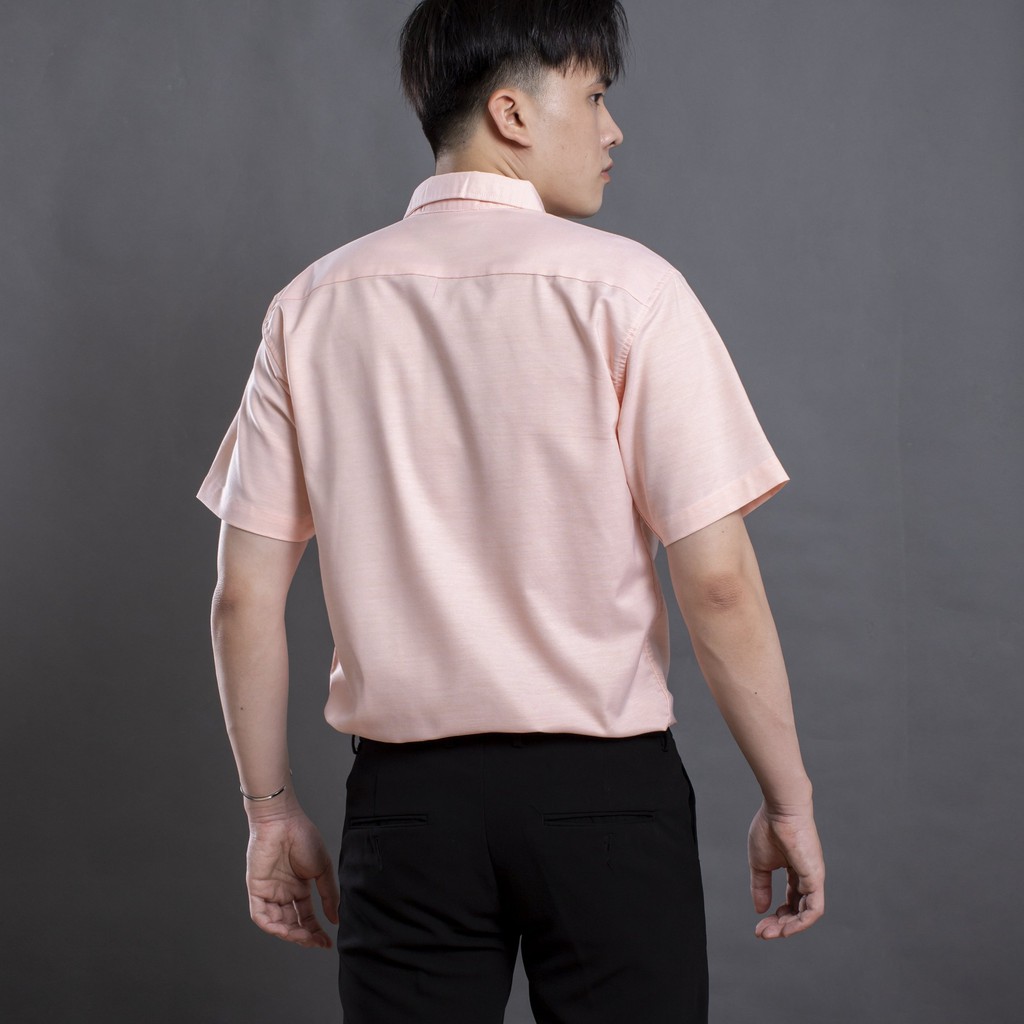 Áo sơ mi nam ngắn tay LADOS - 8054 chất vải Oxford cực chuẩn - Áo sơ mi tay ngắn mẫu mới nhất | BigBuy360 - bigbuy360.vn