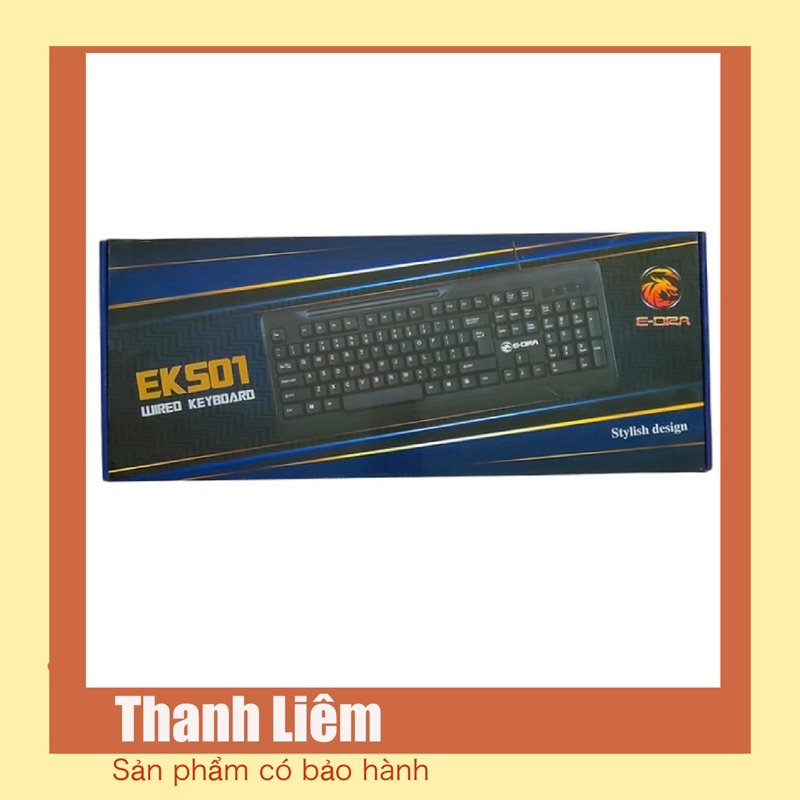 Bàn phím có dây E-DRA EK501 siêu bền
