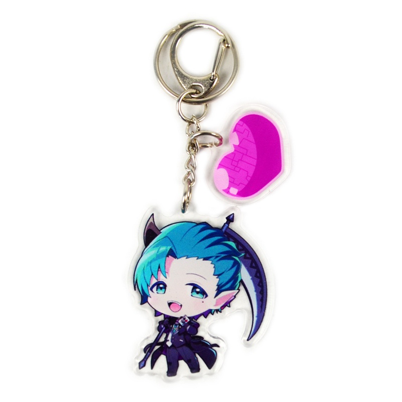Móc khóa nhựa acrylic hình nhân vật Iruma Kun Suzuki Iruma Clara Valac tùy chọn