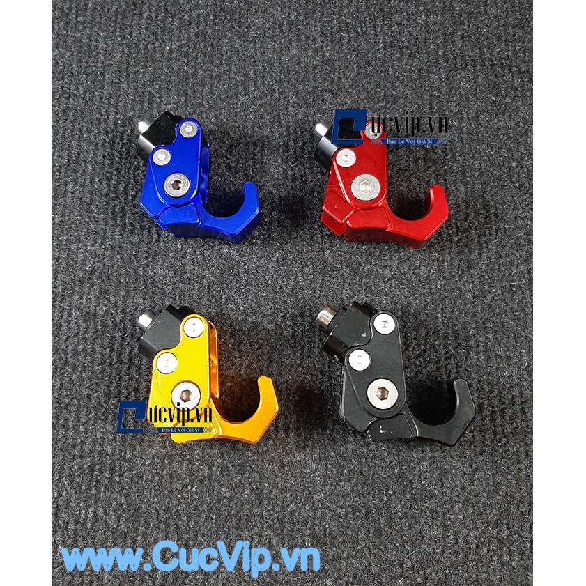 Móc Treo Đồ Nhôm CNC Hàng Loại 1 Nhiều Màu