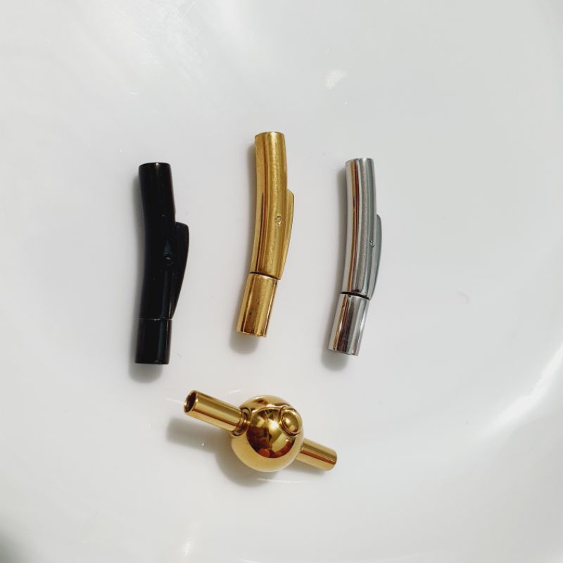 Khóa titan làm vòng tay/vòng cổ cho dây 2mm