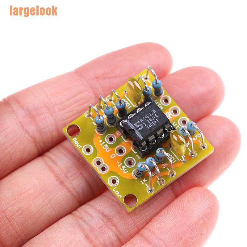 Bảng mạch khuếch đại âm thanh kép DC PCB cho NE5532 OPA2134 OPA2604 AD826