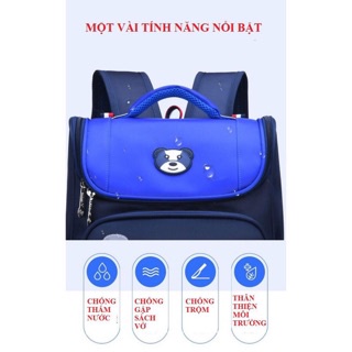 Balo Chống Gù, Nước, Sốc Siêu Bền Cho Bé Học Sinh Tiểu Học SM BABY Bông Bi Kids Store