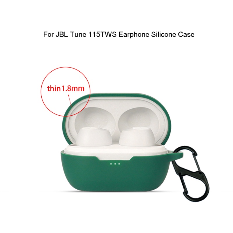 Vỏ Silicone Bảo Vệ Hộp Sạc Tai Nghe Không Dây Jbl TUNE 115TWS