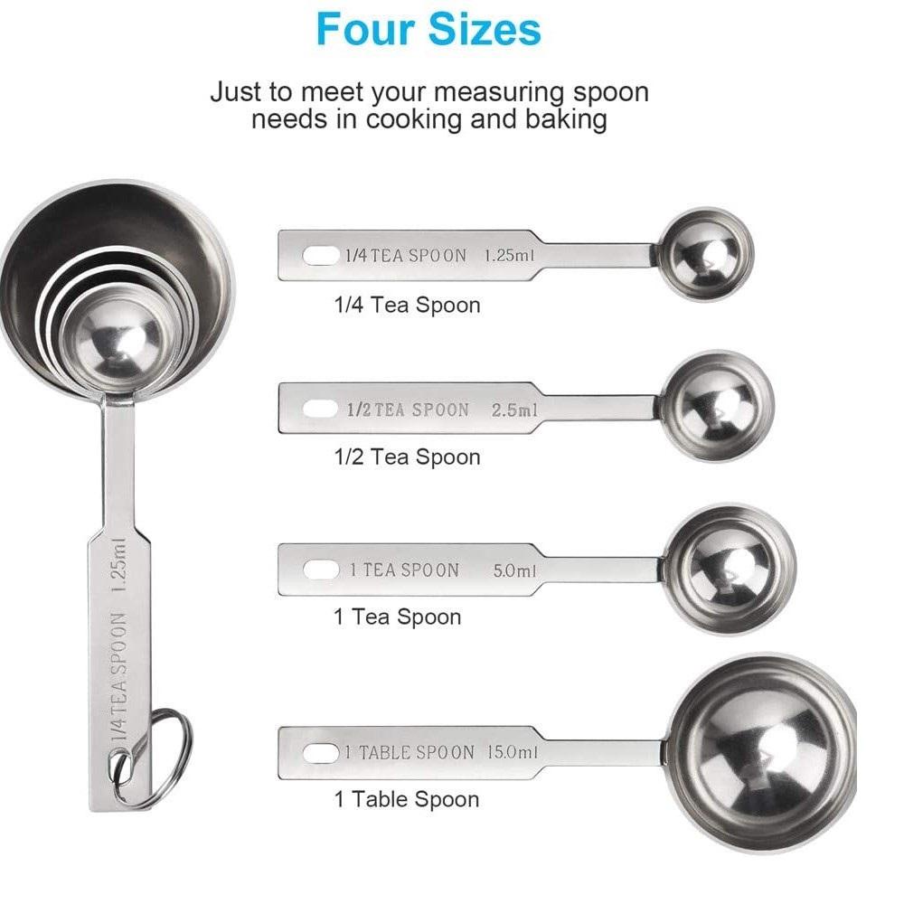 Muỗng Đo Lường Chính Xác Dùng Trong Nấu Ăn