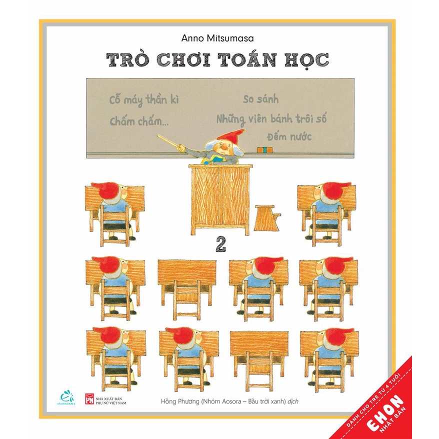 Sách - Phát triển tư duy -Trò chơi toán học 2 - Cỗ máy thần kỳ - So sánh - Chấm chấm...