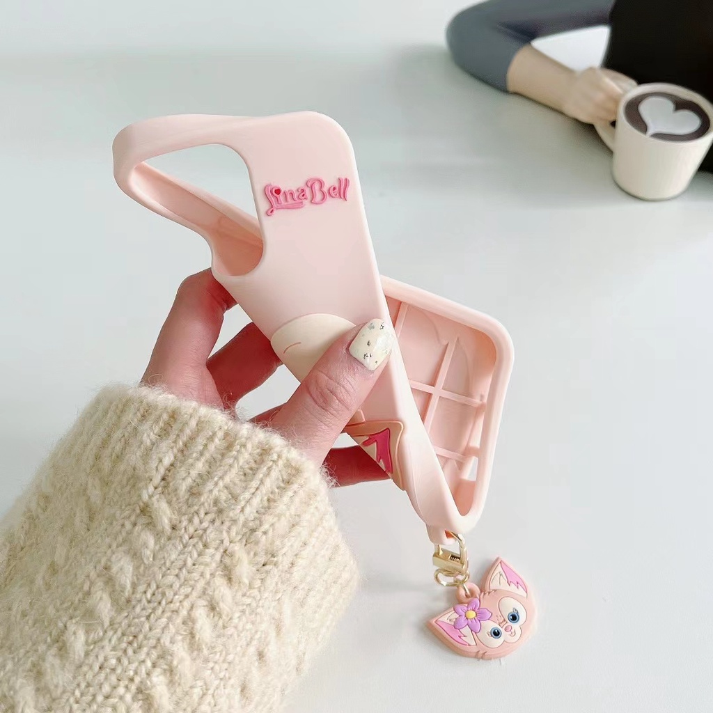 Ốp điện thoại hình Lina Bell 3D thích hợp cho IPHONE 13 PRO MAX 12 PRO MAX 11 PRO MAX XS MAX XR X 7 8 PLUS 6 6S PLUS