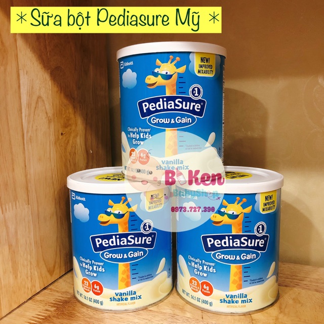 Sữa bột Pediasure Mỹ 400gr