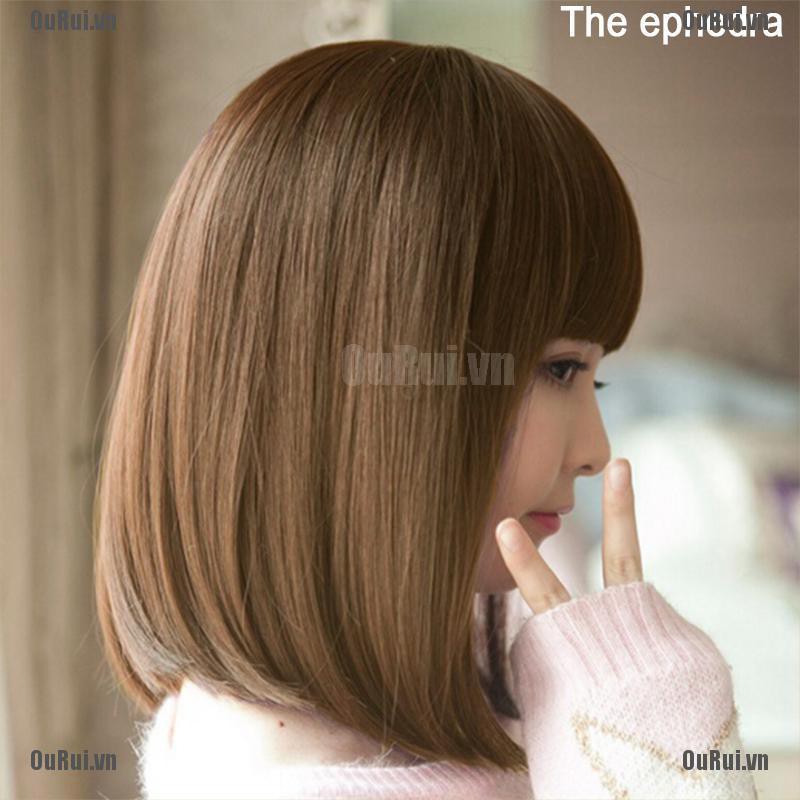 Bộ Tóc Giả Dài Thẳng Tự Nhiên Thời Trang Cho Nữ