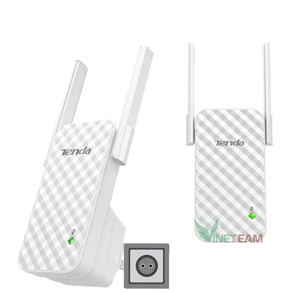 Tenda A9- Bộ Kích Sóng Wifi 300Mbps✔Bộ Mở Rộng Sóng Wifi Chuẩn N Tốc Độ 300Mbps -dc4309