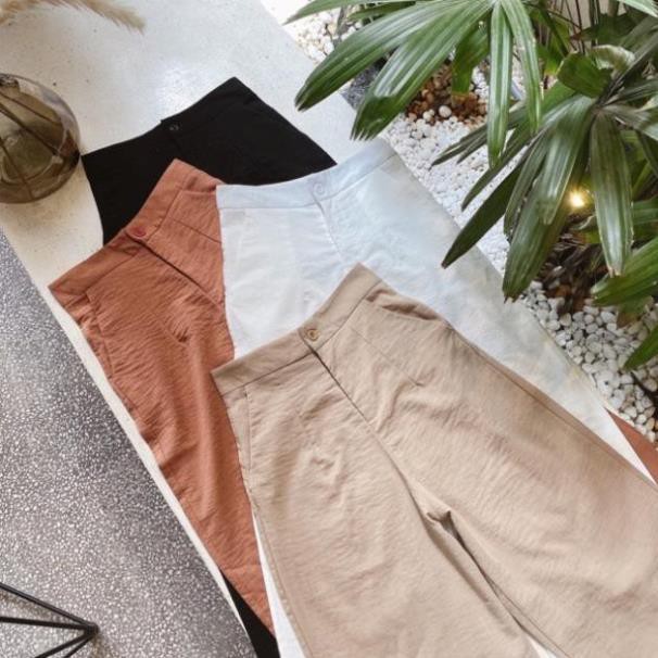 [SALE SỐC]  Quần Ống Rộng Đũi Nữ Lưng Cao dài 100cm | BigBuy360 - bigbuy360.vn